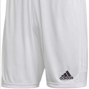 ADIDAS CLIMALITE TASTIGO 19 SOCCER SHORTS WHITE